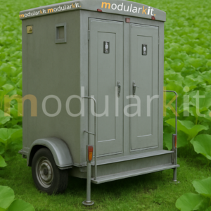 Baño modular movil mixto 1.70 x 2.20 x 2.30 m