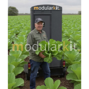 BAÑO MODULAR MOVIL 1.27 x 1.27 x 2.30 m